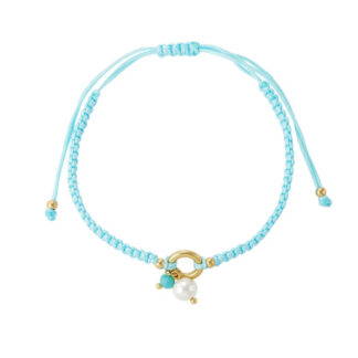 Bijou de mer armband blauw