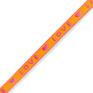 Neon love lintbandje