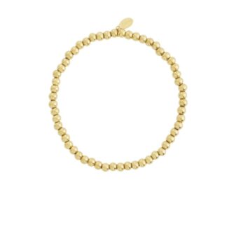 Bijou beads armband goud