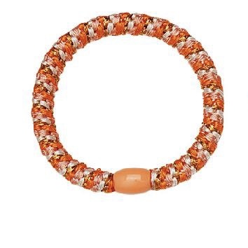Orange haarelastiekje